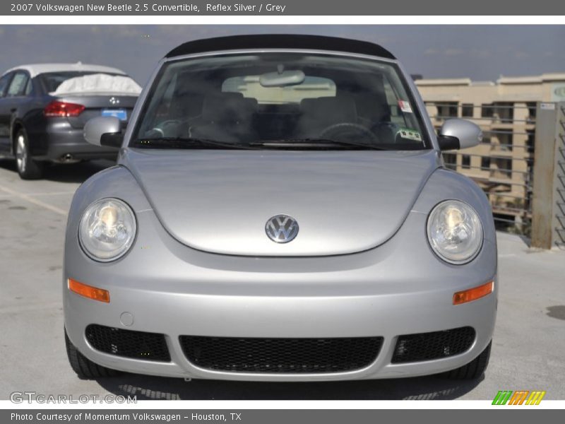 Reflex Silver / Grey 2007 Volkswagen New Beetle 2.5 Convertible