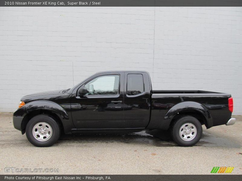 Super Black / Steel 2010 Nissan Frontier XE King Cab