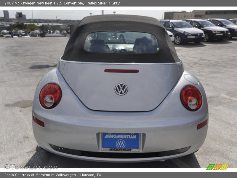 Reflex Silver / Grey 2007 Volkswagen New Beetle 2.5 Convertible