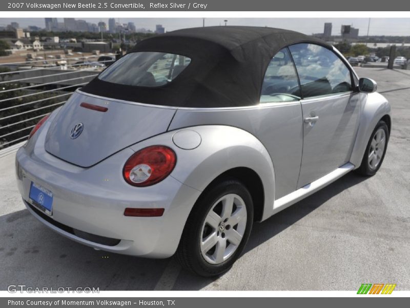 Reflex Silver / Grey 2007 Volkswagen New Beetle 2.5 Convertible