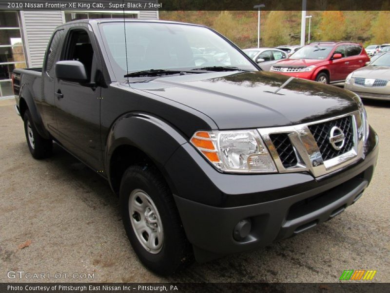 Super Black / Steel 2010 Nissan Frontier XE King Cab