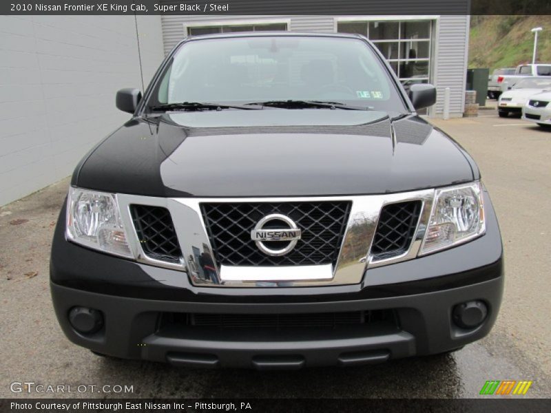 Super Black / Steel 2010 Nissan Frontier XE King Cab