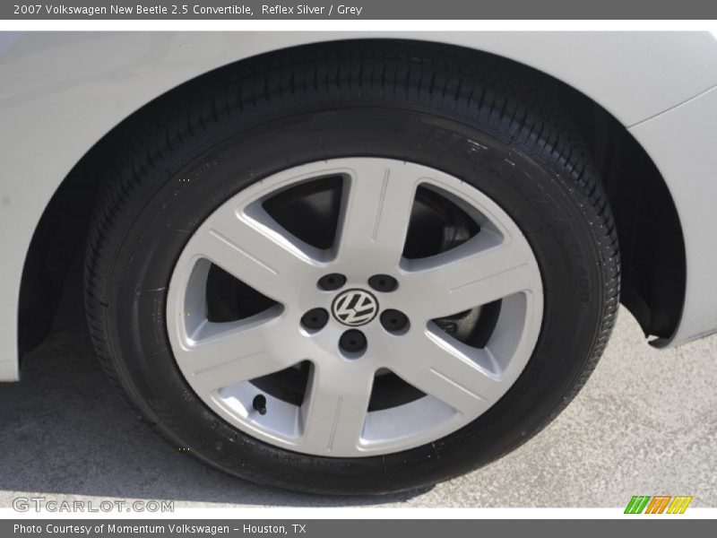 Reflex Silver / Grey 2007 Volkswagen New Beetle 2.5 Convertible