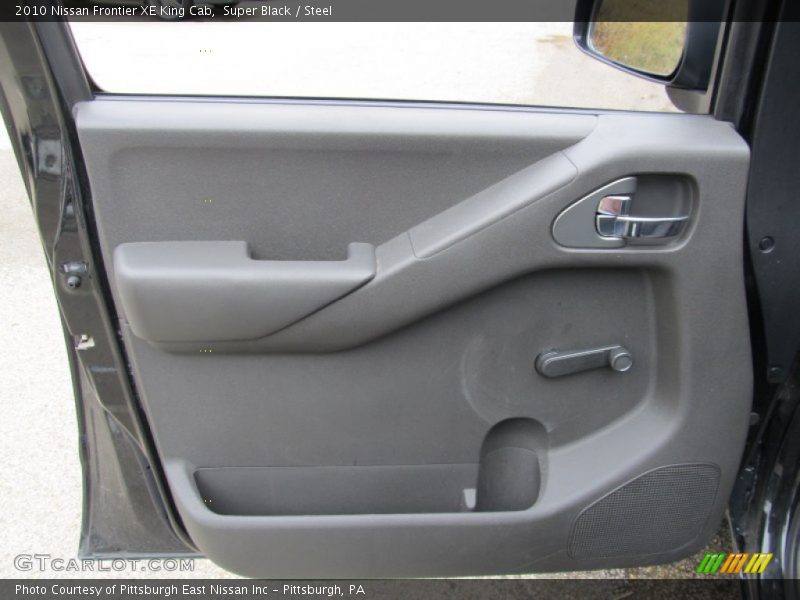 Super Black / Steel 2010 Nissan Frontier XE King Cab