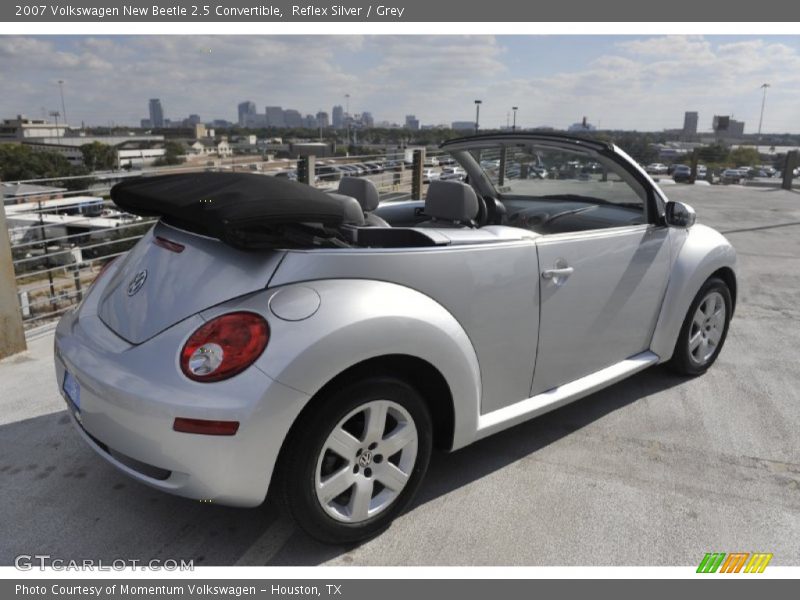 Reflex Silver / Grey 2007 Volkswagen New Beetle 2.5 Convertible