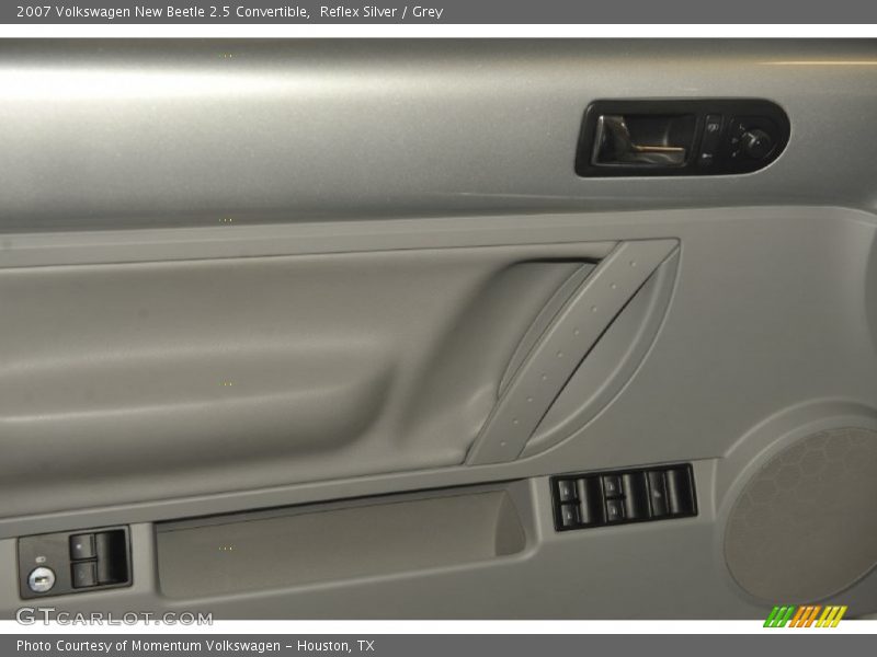 Reflex Silver / Grey 2007 Volkswagen New Beetle 2.5 Convertible