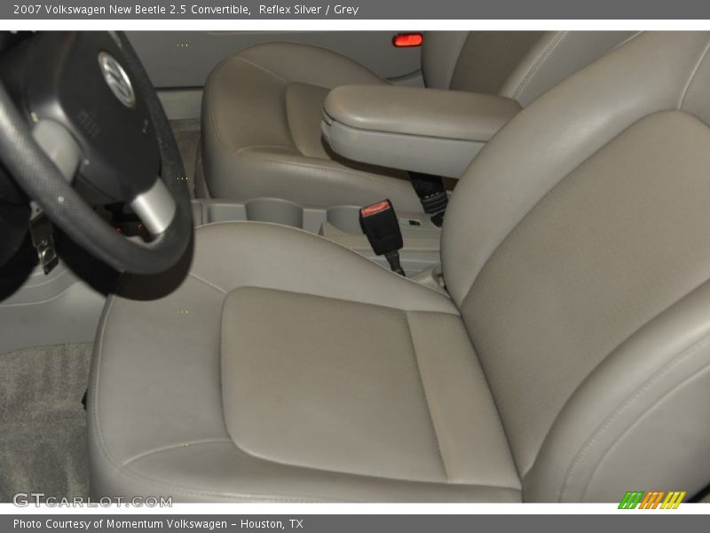 Reflex Silver / Grey 2007 Volkswagen New Beetle 2.5 Convertible
