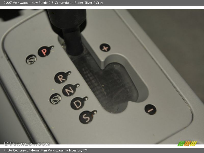 Reflex Silver / Grey 2007 Volkswagen New Beetle 2.5 Convertible