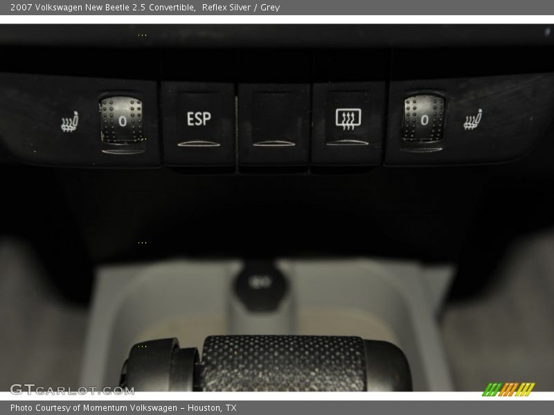 Reflex Silver / Grey 2007 Volkswagen New Beetle 2.5 Convertible