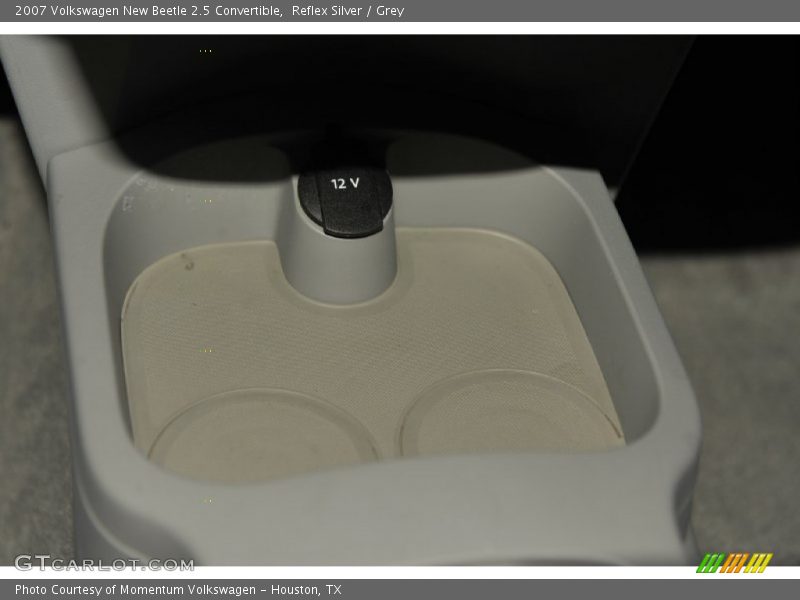 Reflex Silver / Grey 2007 Volkswagen New Beetle 2.5 Convertible