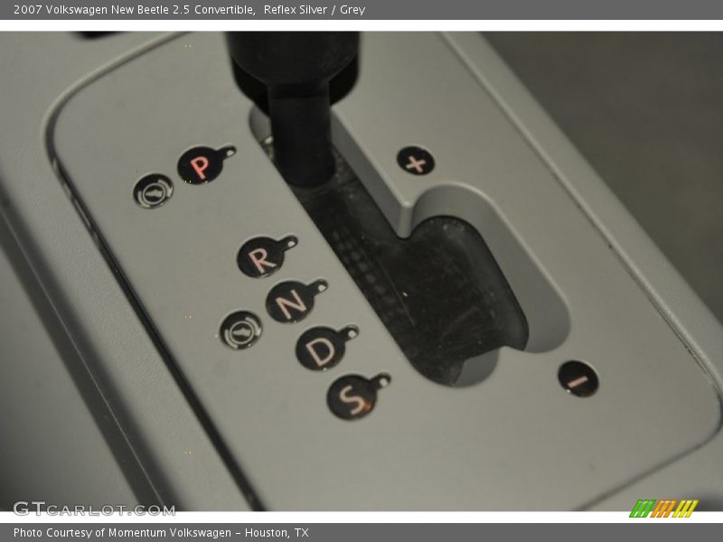 Reflex Silver / Grey 2007 Volkswagen New Beetle 2.5 Convertible