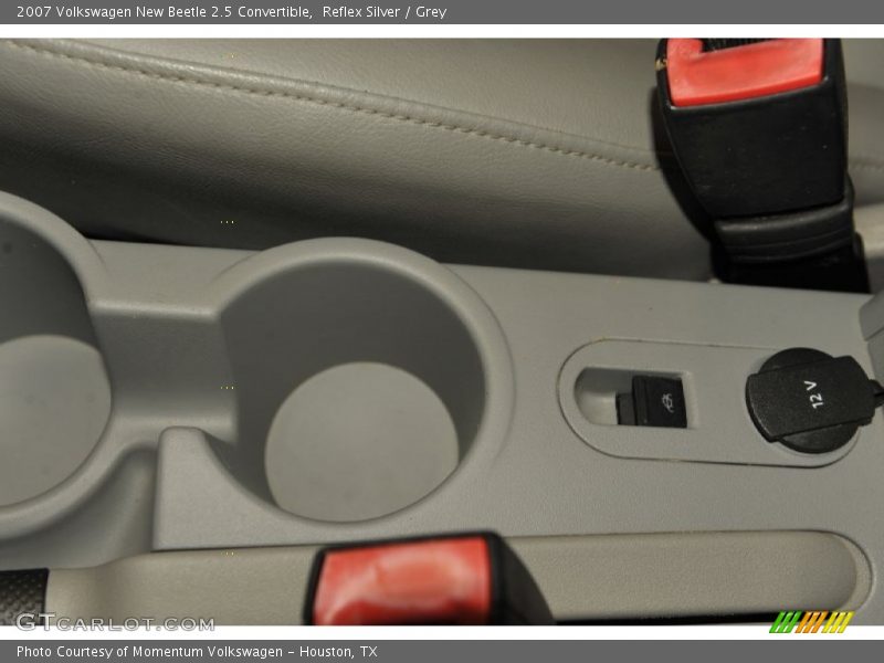 Reflex Silver / Grey 2007 Volkswagen New Beetle 2.5 Convertible