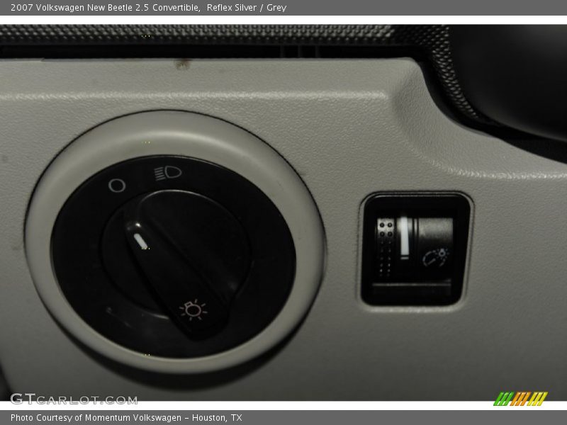 Reflex Silver / Grey 2007 Volkswagen New Beetle 2.5 Convertible