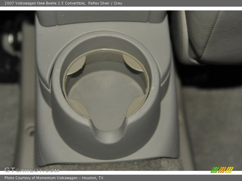 Reflex Silver / Grey 2007 Volkswagen New Beetle 2.5 Convertible