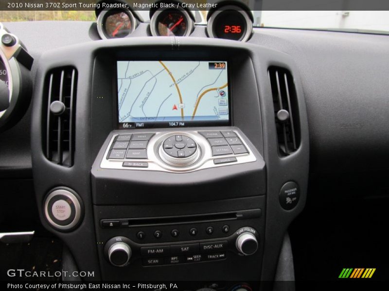 Navigation of 2010 370Z Sport Touring Roadster