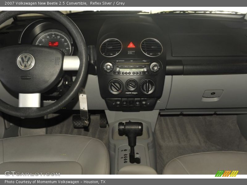 Reflex Silver / Grey 2007 Volkswagen New Beetle 2.5 Convertible