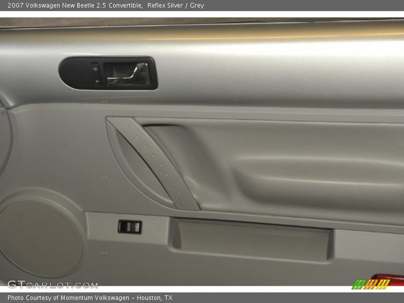 Reflex Silver / Grey 2007 Volkswagen New Beetle 2.5 Convertible