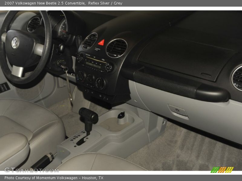 Reflex Silver / Grey 2007 Volkswagen New Beetle 2.5 Convertible