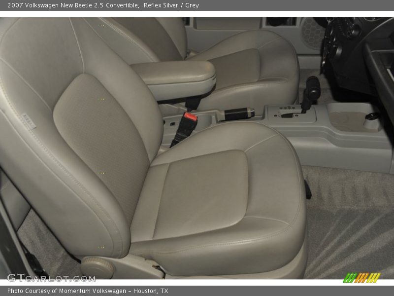 Reflex Silver / Grey 2007 Volkswagen New Beetle 2.5 Convertible