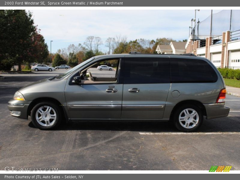 Spruce Green Metallic / Medium Parchment 2003 Ford Windstar SE