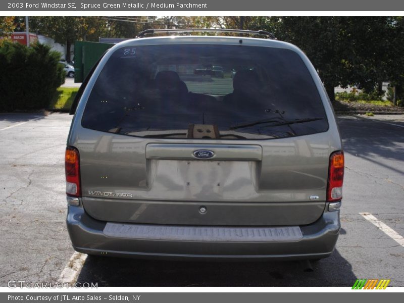 Spruce Green Metallic / Medium Parchment 2003 Ford Windstar SE
