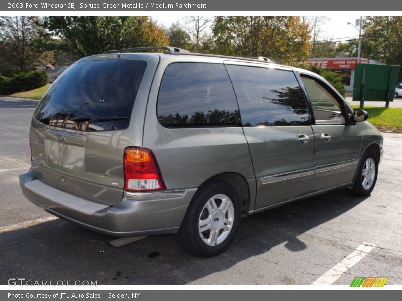 Spruce Green Metallic / Medium Parchment 2003 Ford Windstar SE