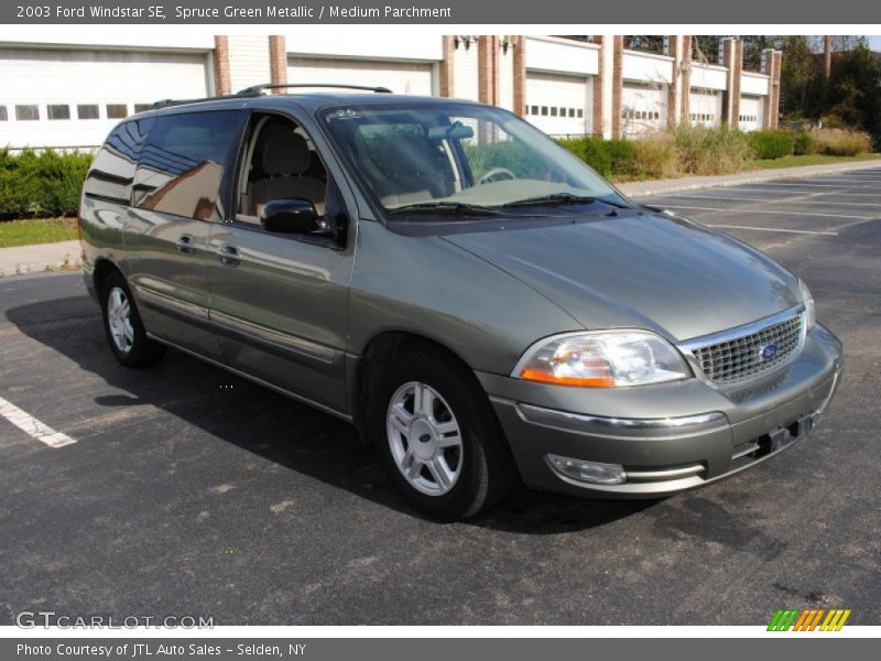 Spruce Green Metallic / Medium Parchment 2003 Ford Windstar SE