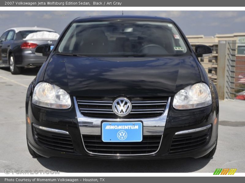 Black / Art Gray 2007 Volkswagen Jetta Wolfsburg Edition Sedan