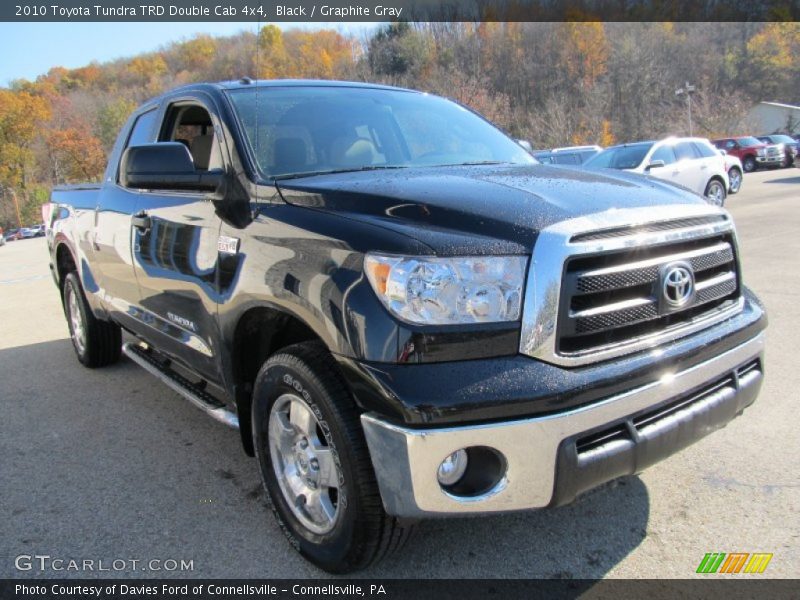 Black / Graphite Gray 2010 Toyota Tundra TRD Double Cab 4x4