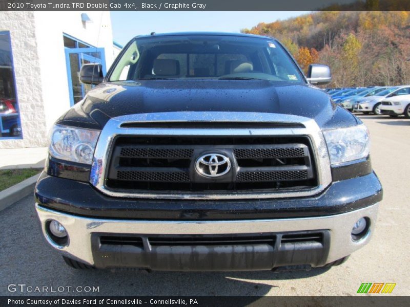 Black / Graphite Gray 2010 Toyota Tundra TRD Double Cab 4x4