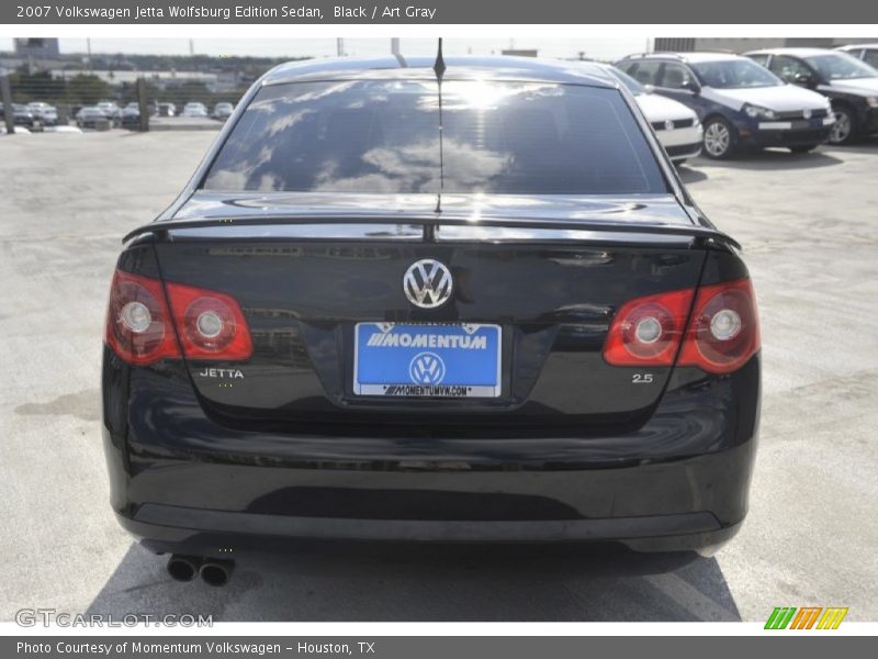 Black / Art Gray 2007 Volkswagen Jetta Wolfsburg Edition Sedan