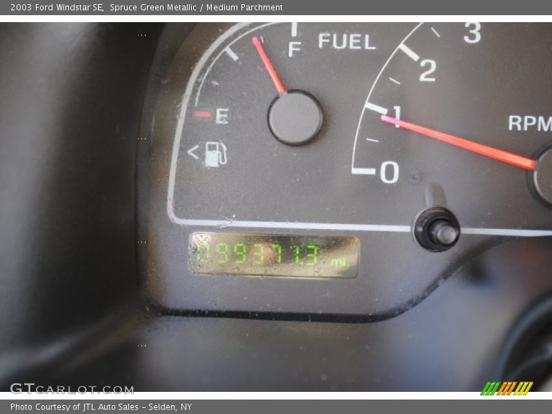 Spruce Green Metallic / Medium Parchment 2003 Ford Windstar SE