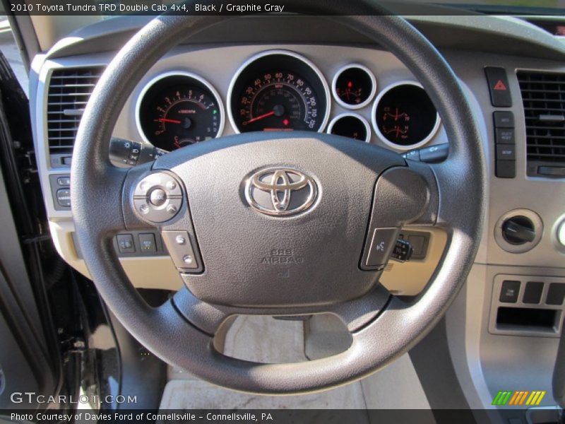 Black / Graphite Gray 2010 Toyota Tundra TRD Double Cab 4x4