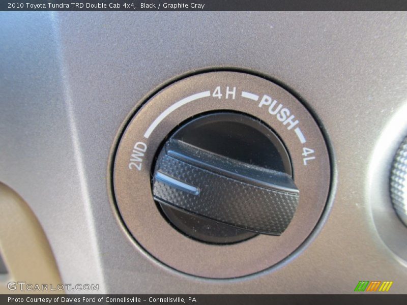 Black / Graphite Gray 2010 Toyota Tundra TRD Double Cab 4x4