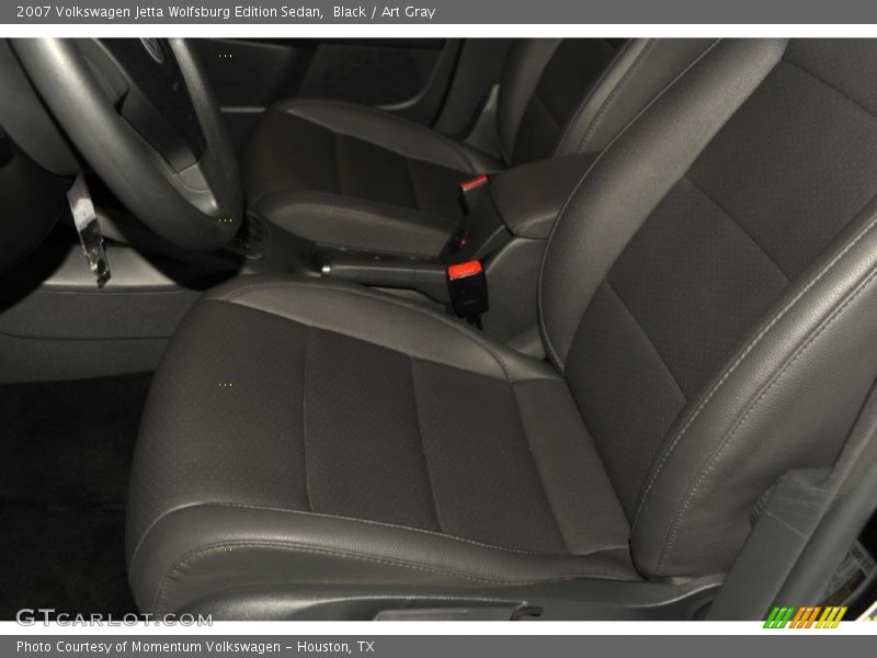 Black / Art Gray 2007 Volkswagen Jetta Wolfsburg Edition Sedan