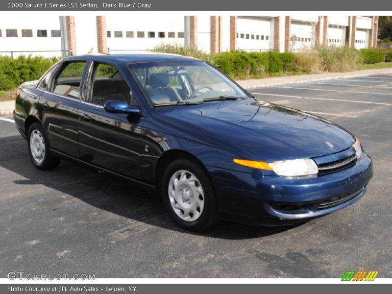 Dark Blue / Gray 2000 Saturn L Series LS1 Sedan