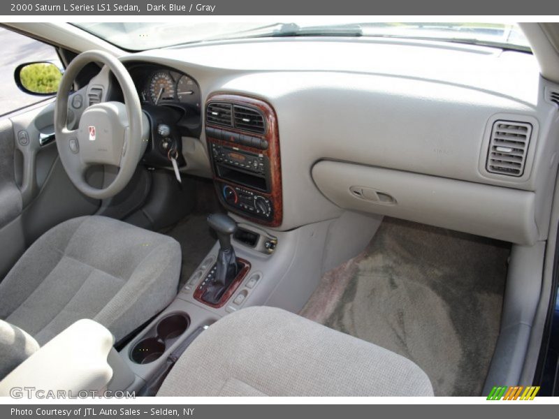 Dark Blue / Gray 2000 Saturn L Series LS1 Sedan