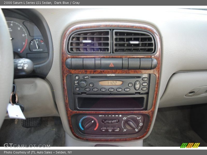 Dark Blue / Gray 2000 Saturn L Series LS1 Sedan