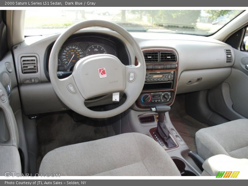 Dark Blue / Gray 2000 Saturn L Series LS1 Sedan