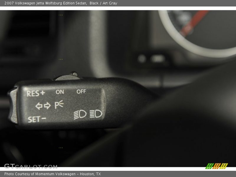 Black / Art Gray 2007 Volkswagen Jetta Wolfsburg Edition Sedan