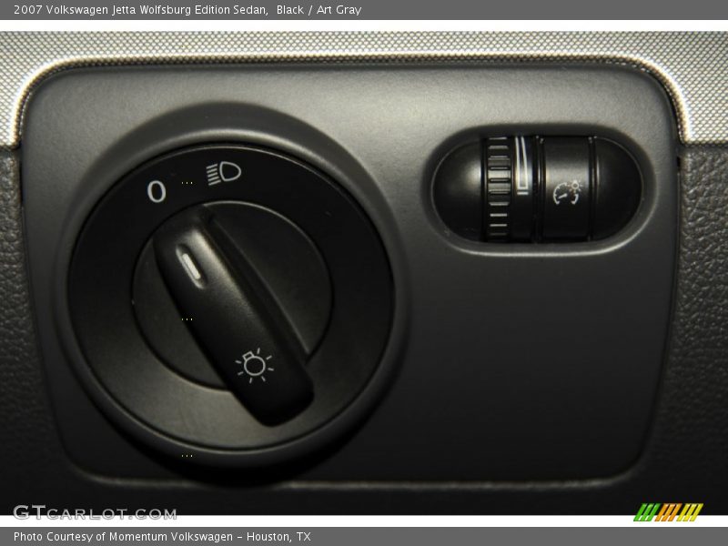 Black / Art Gray 2007 Volkswagen Jetta Wolfsburg Edition Sedan