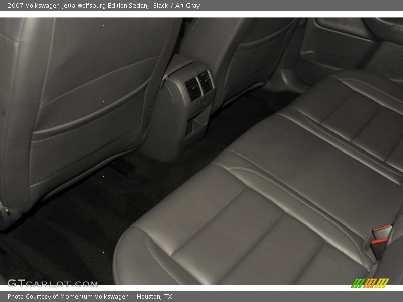 Black / Art Gray 2007 Volkswagen Jetta Wolfsburg Edition Sedan