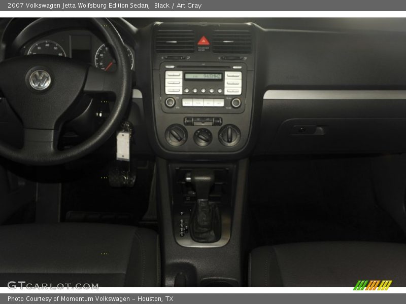 Black / Art Gray 2007 Volkswagen Jetta Wolfsburg Edition Sedan
