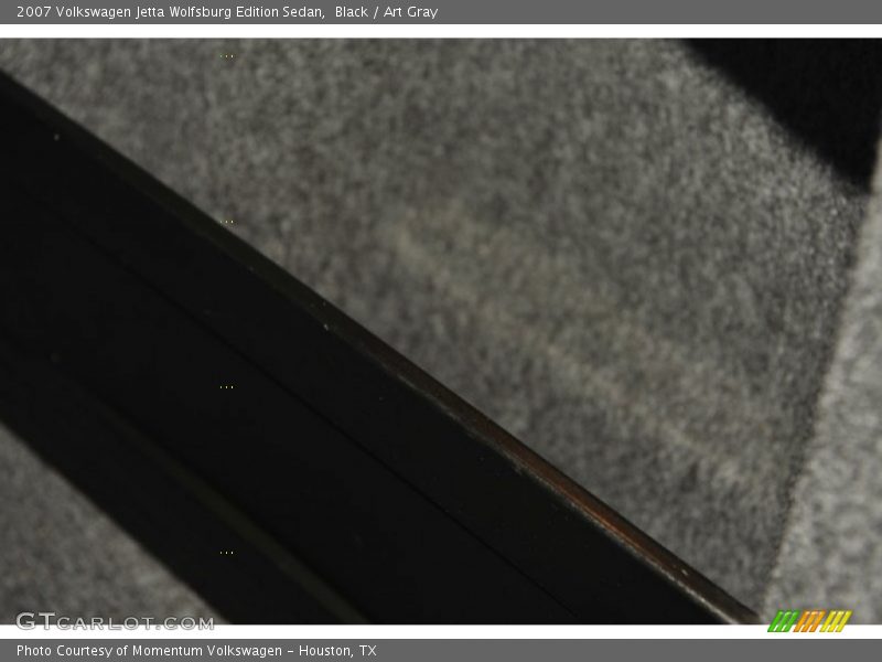 Black / Art Gray 2007 Volkswagen Jetta Wolfsburg Edition Sedan