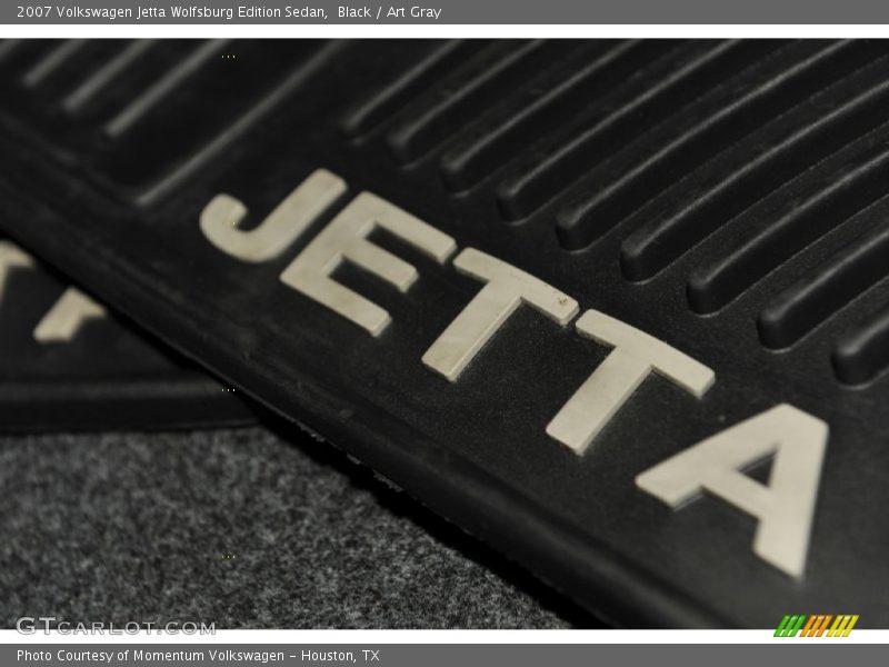 Black / Art Gray 2007 Volkswagen Jetta Wolfsburg Edition Sedan