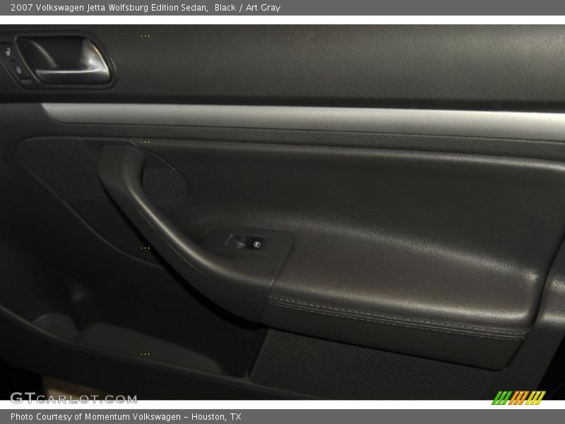 Black / Art Gray 2007 Volkswagen Jetta Wolfsburg Edition Sedan