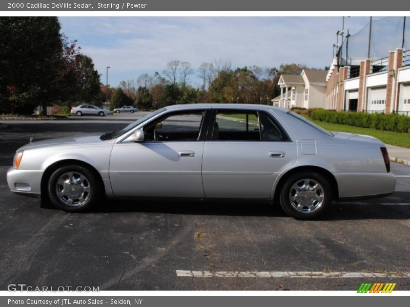 Sterling / Pewter 2000 Cadillac DeVille Sedan