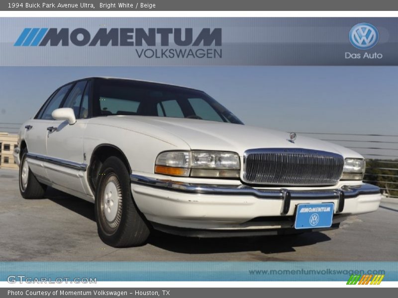 Bright White / Beige 1994 Buick Park Avenue Ultra