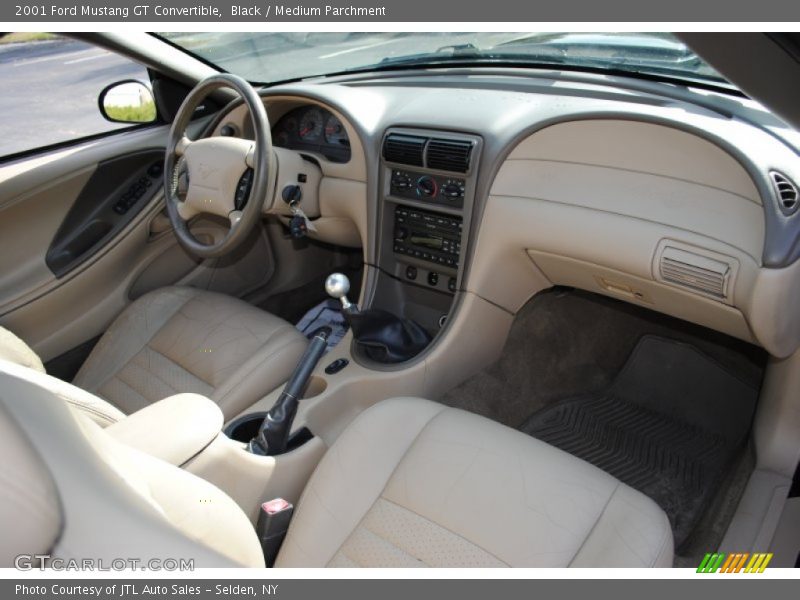 Dashboard of 2001 Mustang GT Convertible