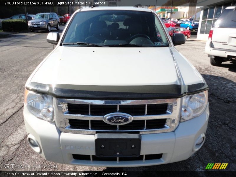 Light Sage Metallic / Charcoal 2008 Ford Escape XLT 4WD